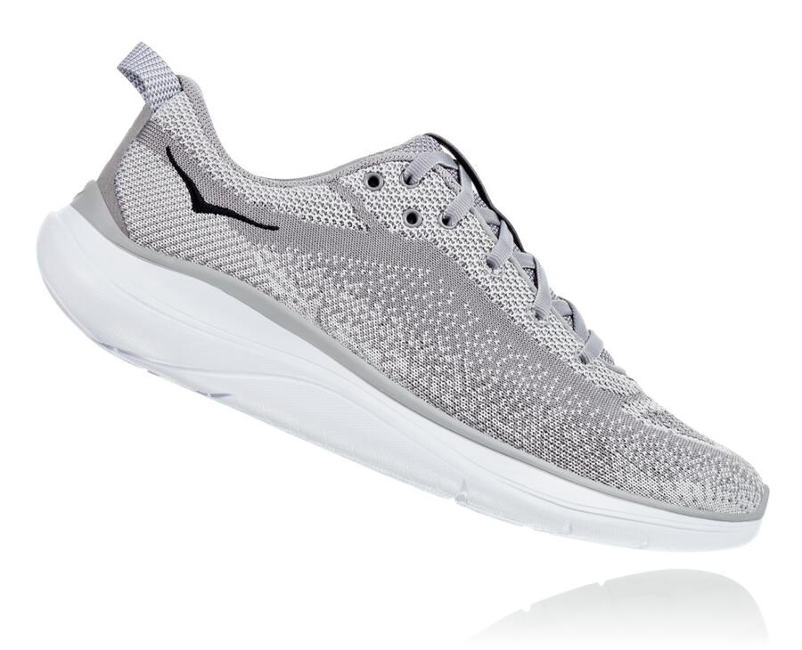 Hoka One One Running Shoes Womens Grey - Hupana Flow - 31657LVJS